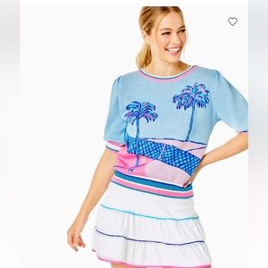 Lilly Pulitzer Short Sleeve Sweater